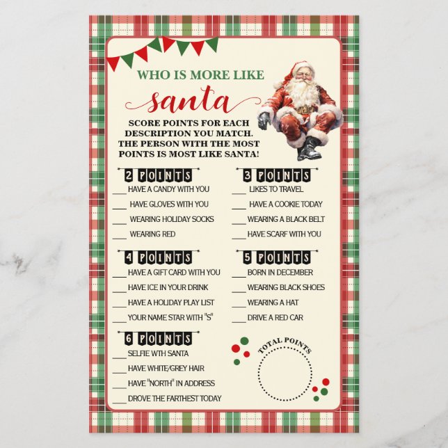 Flyer Navidades de juego que se parezcan más a la tarjet (Frente)