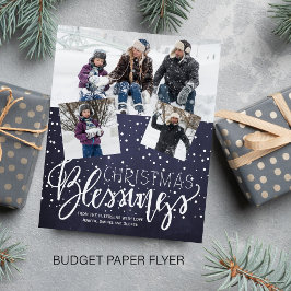 Flyer Navidades de presupuesto 3 festividades de la mari