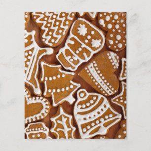 Flyer Navidades Gingerbread Holiday Cookies
