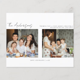 Flyer Navidades Minimalistas de presupuesto Fly de la ta