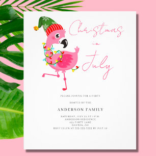 Flyer Navidades Presupuestarios En Julio Invitación Del
