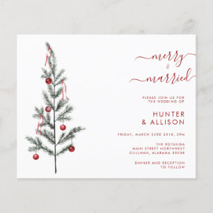 Flyer NAVIDADES PRESUPUESTARIOS Invitación a la boda Vol