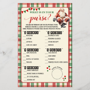 Flyer Navidades ¿Qué hay en la tarjeta de juego con juga
