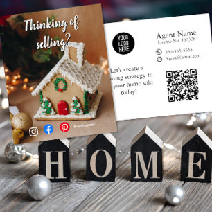 Flyer navidades vendiendo la mosca de marketing inmobili