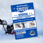 Flyer Negocio de eliminación de nieve<br><div class="desc">El invierno debería ser una estación para disfrutar, no una batalla constante contra la nieve y el hielo. Hágale saber a los clientes potenciales que usted se encargará de sus necesidades de remoción de nieve, con este volante de negocios de personalizable. Todos los textos e imágenes son 100% personalizable. Este...</div>