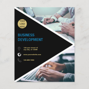 Flyer Negocios de desarrollo empresarial