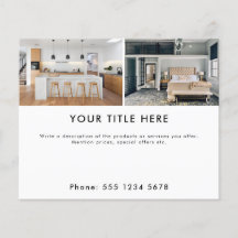 Negocios promocionales 2 Pancarta fotográfica y te