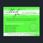 Flyer Neon Gracias por Lavar Consejos Instrucción de Ate<br><div class="desc">Neon Gracias por Lavar Consejos Instrucción de Atención</div>