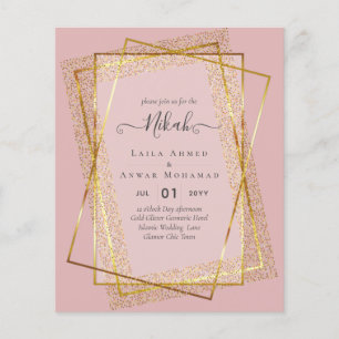 Flyer NIKAH - Invitaciones PRESUPUESTARIAS - Marco Purpu