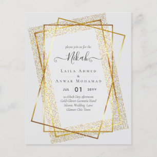 Flyer NIKAH - Invitaciones PRESUPUESTARIAS - Marco Purpu