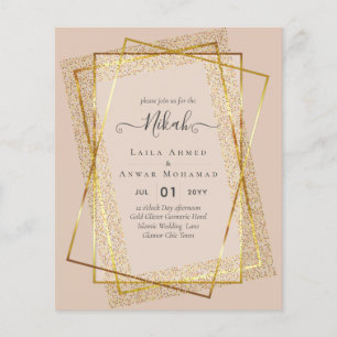 Flyer NIKAH - Invitaciones PRESUPUESTARIAS - Marco Purpu