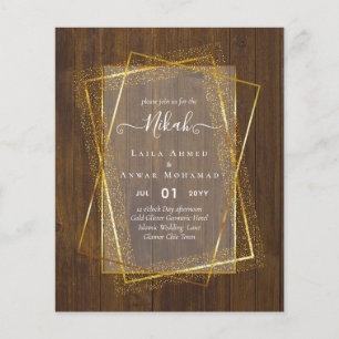 Flyer NIKAH - Invitaciones PRESUPUESTARIAS - Marco Purpu