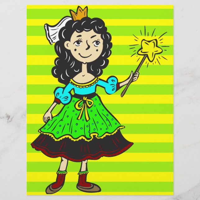 Flyer Niña Princesa (Frente)