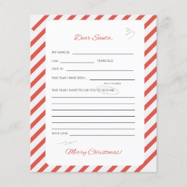 Flyer Niños navidades a Santa