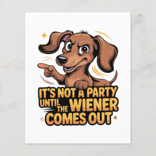 Flyer No Es Una Fiesta Hasta Que Sale El Wiener