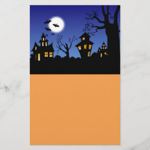 Flyer Noche feliz de Halloween