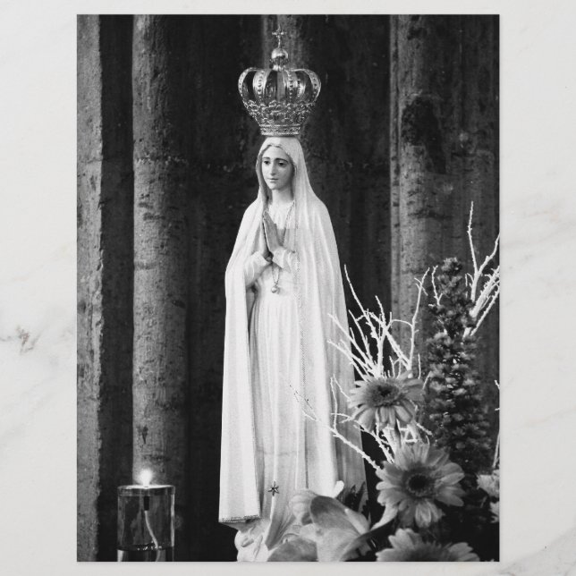 Flyer Nuestra Señora de Fátima (Frente)