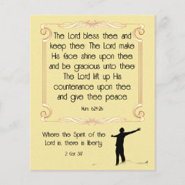 Flyer Números 6:24-26