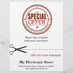 Flyer Oferta especial