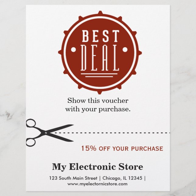 Flyer Oferta especial (Frente)