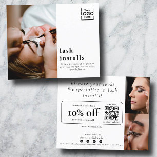 Flyer Oferta especial de reserva promocional de instalac
