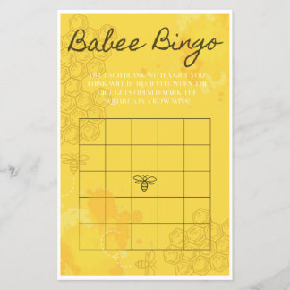 Flyer Oh Babee Bingo