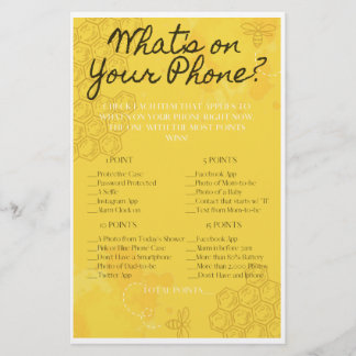 Flyer Oh Babee ¿Qué hay en tu juego de teléfono?