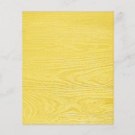 Flyer Oh Bebé MADERA AMARILLA PLANTILLA DE TEXTURA FONDO