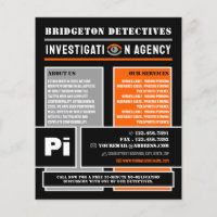 Ojo Privado Negrita, Investigador de Detective Pri