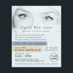 Flyer Ojos azules, óptico, profesional técnico<br><div class="desc">Blue Eyes,  Optician,  Profesional Técnico Anunciando Volantes Por La Tienda De Tarjetas De Negocios.</div>