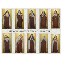 Oración de sacerdotes religiosos carmelitas monjas