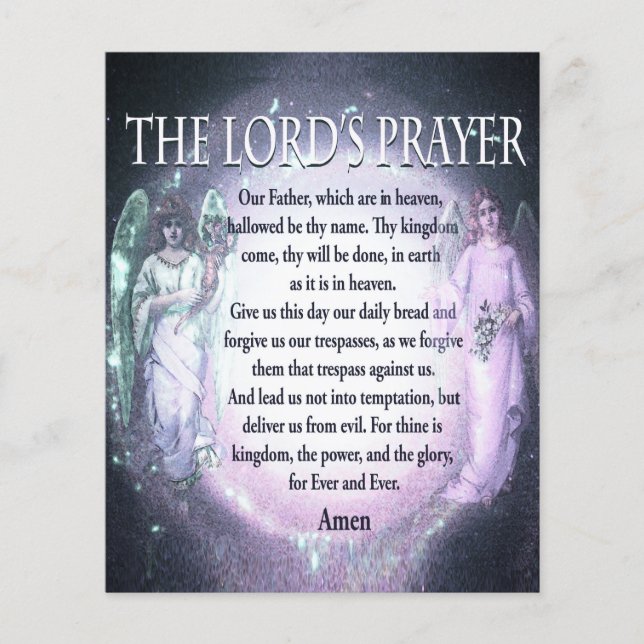 Flyer Oración del Señor (Frente)