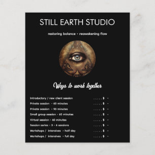 Flyer Oracle Interior   Diseño de Tercer Ojo