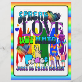 Flyer Orgullo | Difunde Amor No Odio