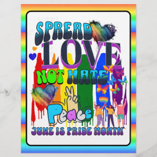 Flyer Orgullo   Difunde Amor No Odio