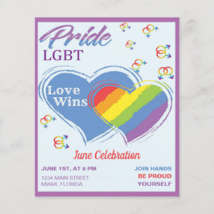 Flyer Orgullo LGBT