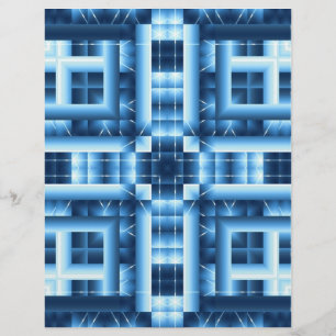 Flyer Origami Paper Blues Personalizable Hobby Art