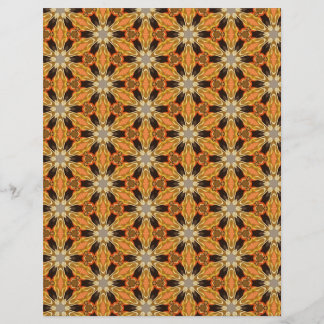 Flyer Origami Paper Naranja Black Personalizable Hobby A