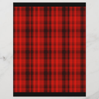 Flyer Origami Paper Red Plaid Personalizable Hobby Art