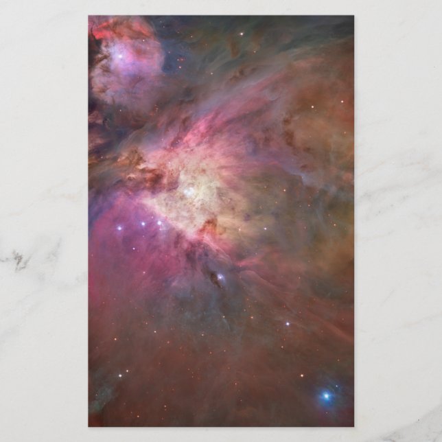Flyer Orion Nebula Galaxia (Frente)