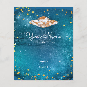 Flyer OVNI en la galaxia artística