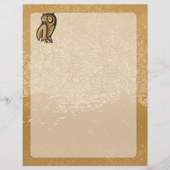 Flyer Owl Symbol Color (Frente)