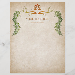 Flyer Pagan Handfasting Boda