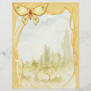 Flyer Página Hechizo de Mariposa Dorada