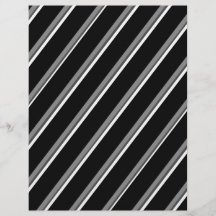 Páginas de Scrapbook de Rayas Diagonales en Negro