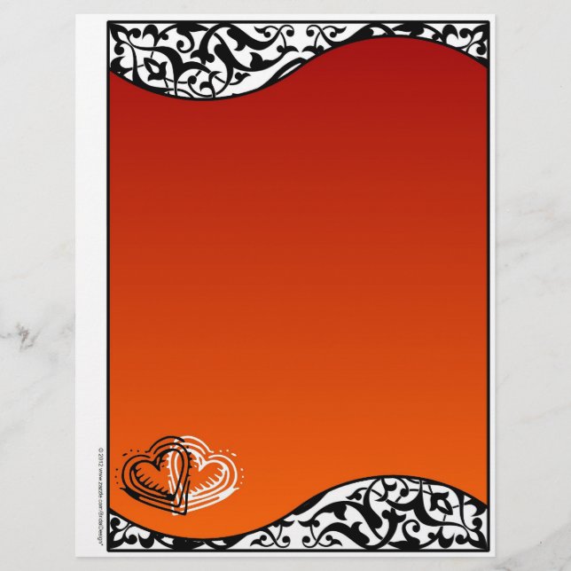 Flyer Páginas de Scrapbook en Blanco para Álbum (Frente)