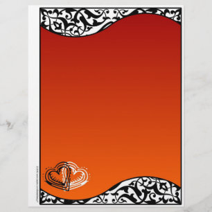 Flyer Páginas en blanco de cuadernos de caracteres para 