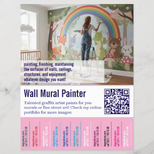 Flyer Painter Tear Off 