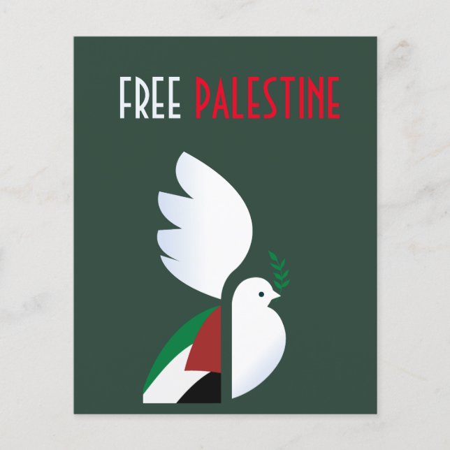 Flyer Palestina Libre (Frente)