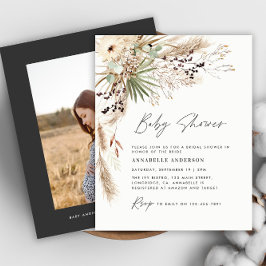 Flyer Pampas para bebé baratas foto moderna en negro